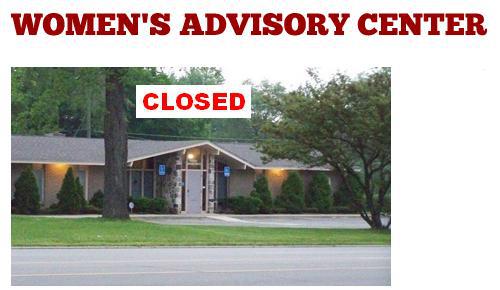 Women's Advisory Center - closed