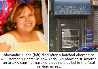 Hosty, Robert - Alexandra Nunez botched abortion death