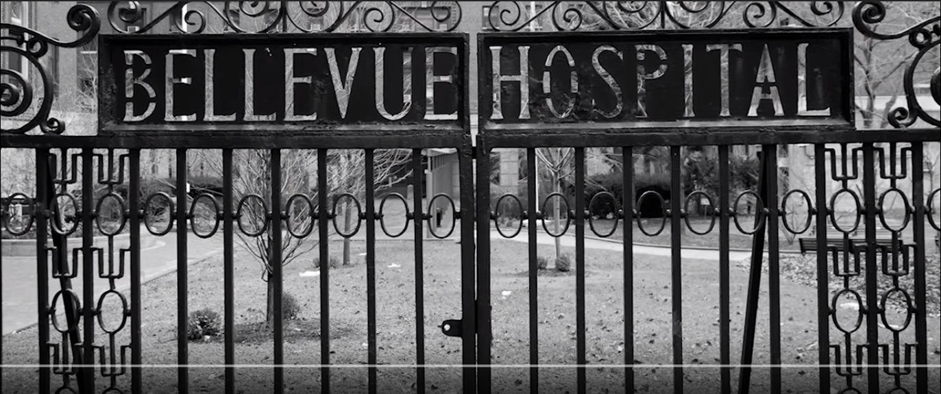 Walker, Treasure -- Bellevue Reproductive Choice Clinic (NY) - Hospital gates pic