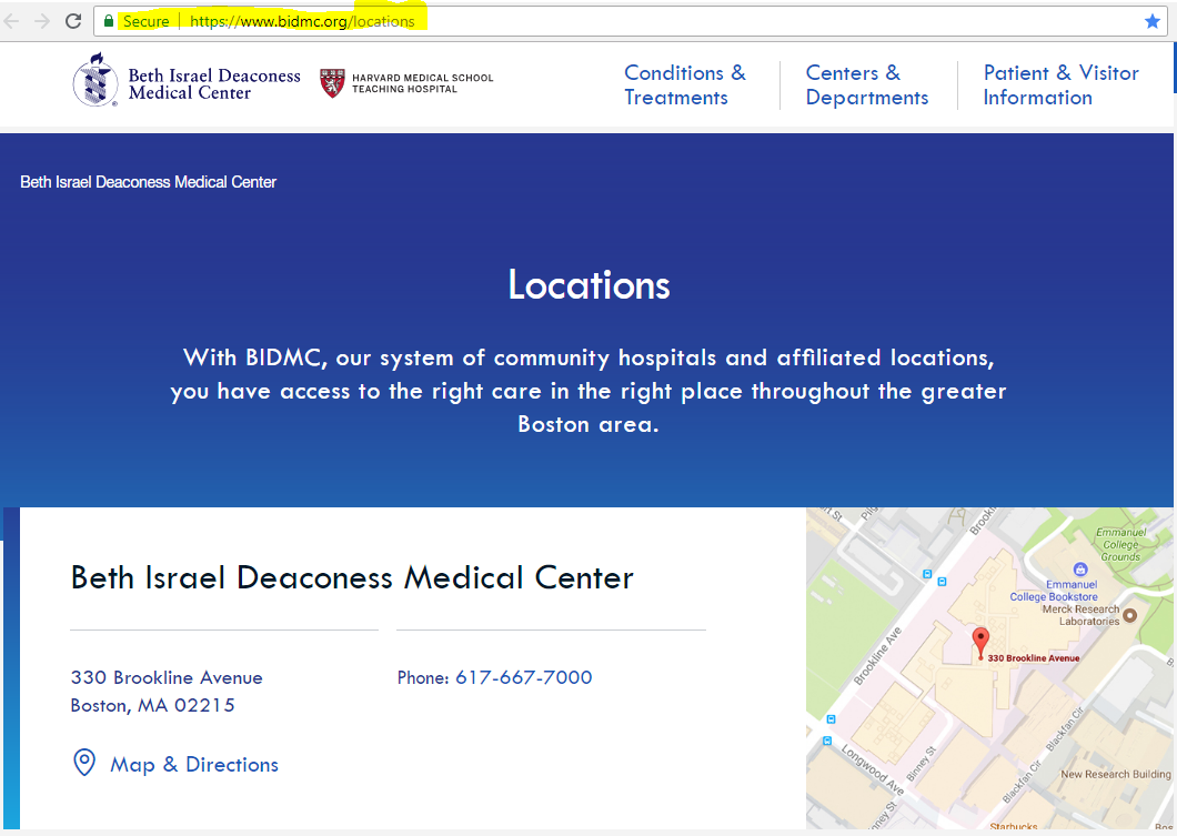 Beth Israel Deaconess Med Ctr - Family Planning Center (Boston, MA) - map